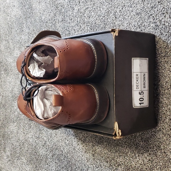 Men's brown dress shoes - Picture 4 of 6